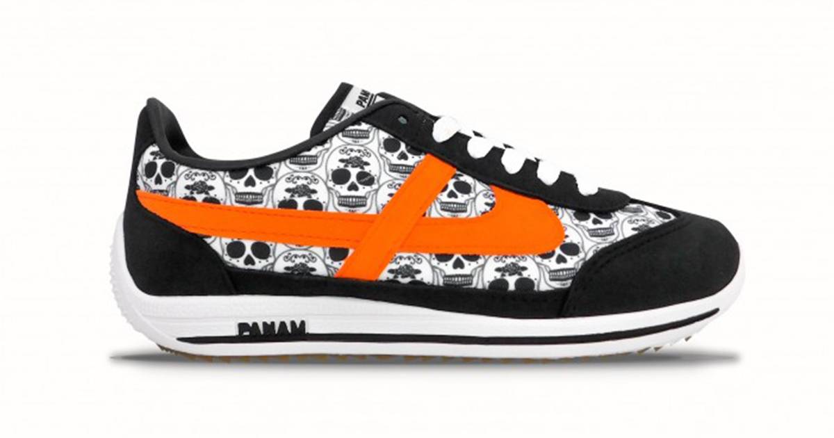 Panam rinde homenaje al día de muertos con estos tenis